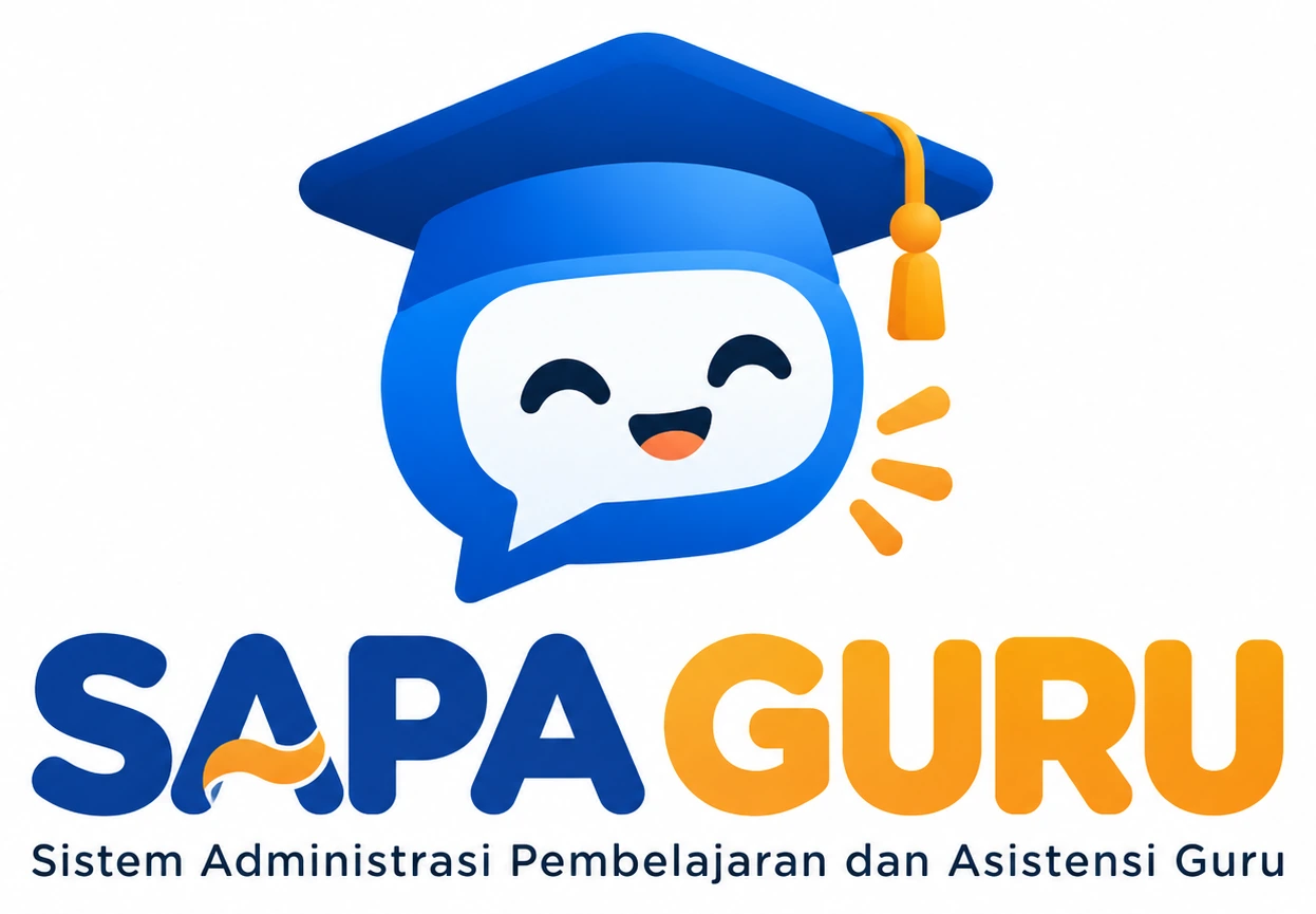 Logo SAPA GURU — Sistem Administrasi Pembelajaran dan Asistensi Guru
